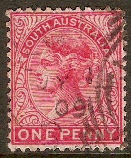 South Australia 1876 1d Rosine. SG179.